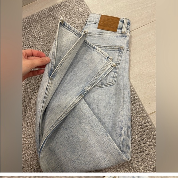 Levi’s 70’s high rise slim straight size 25 light wash denim - Picture 5 of 5